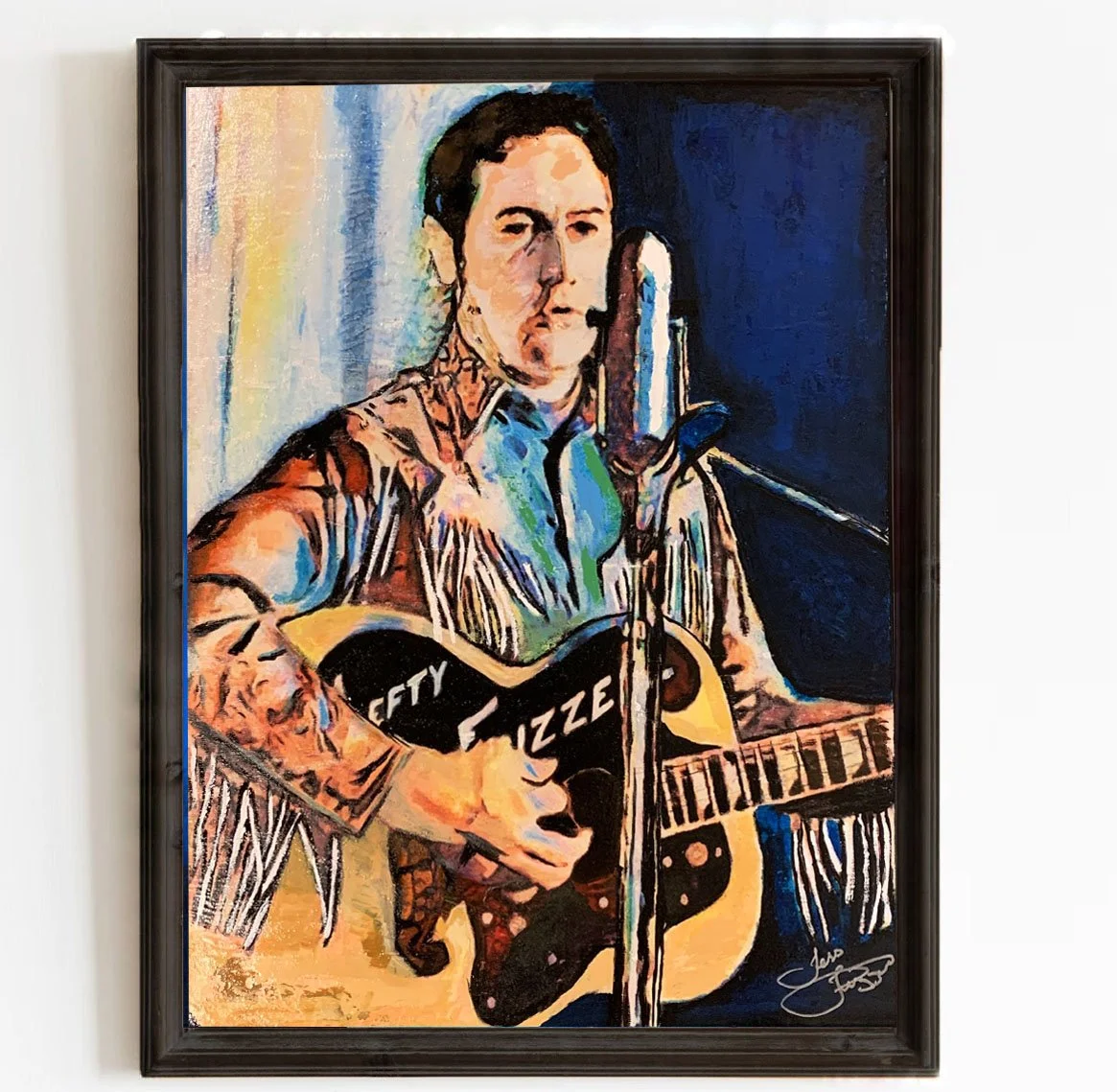 Lefty Frizzell Art Print 11x14